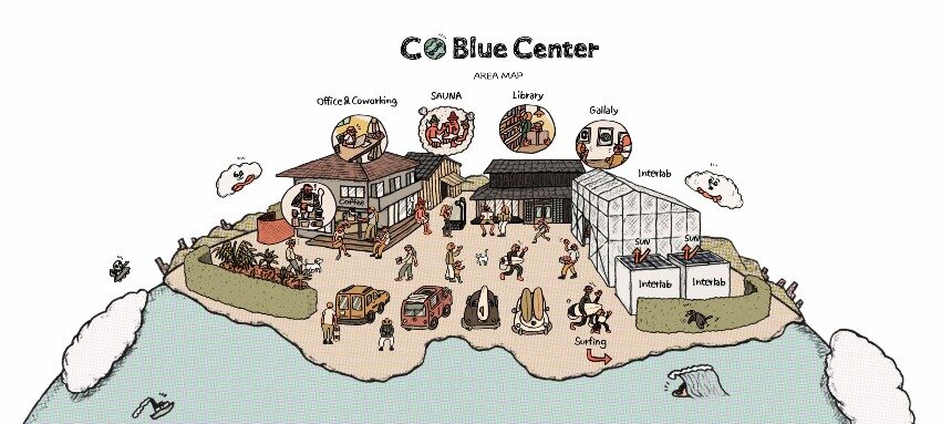 環境課題解決型複合施設《CO Blue Center》が2023年4月、三重県志摩市に完成。コンセプトは「地球を想い、安らぎながら働く。」