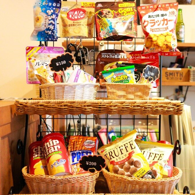 １階には売店があります！